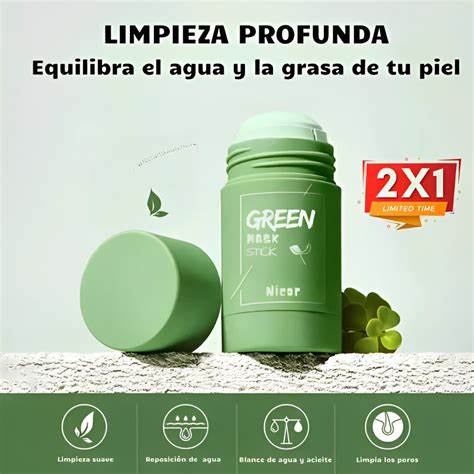 GUANJING CLAY MASK STICK - TE VERDE
